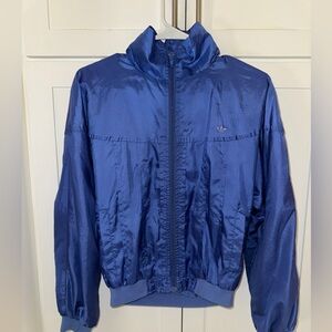 Adidas Men's Shiny Blue Windbreaker